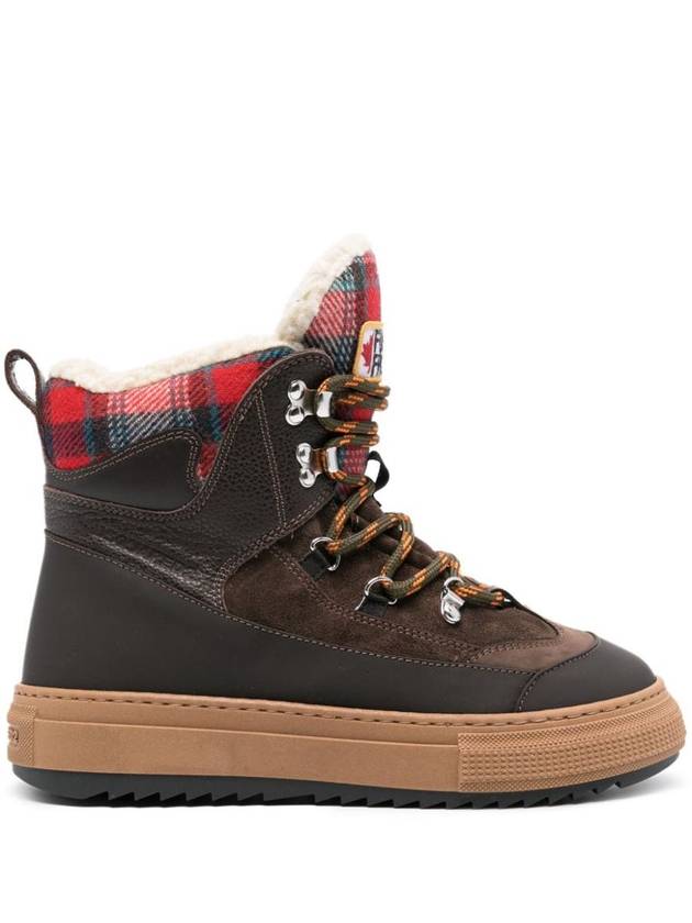 DSQUARED2 Lace-Up High Top Boots - DSQUARED2 - BALAAN 1