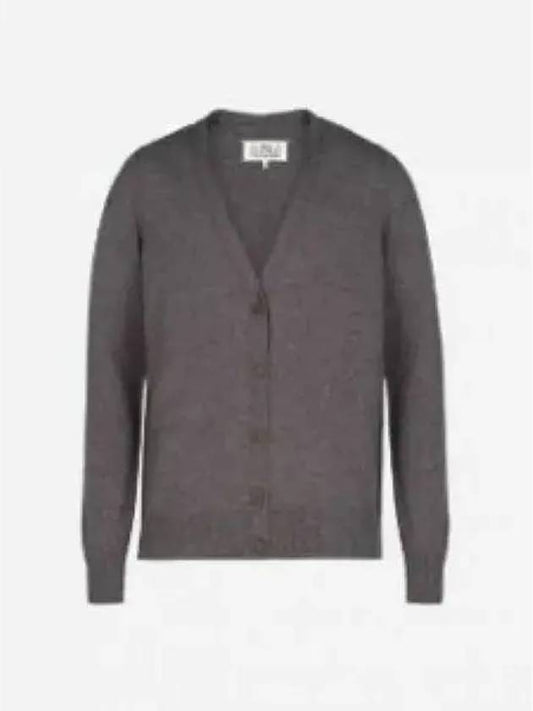 Eco Cashmere Loose Fit Cardigan Grey - MAISON MARGIELA - BALAAN 2