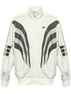 3 Stripe Print Track Jacket White - ADIDAS - BALAAN 1