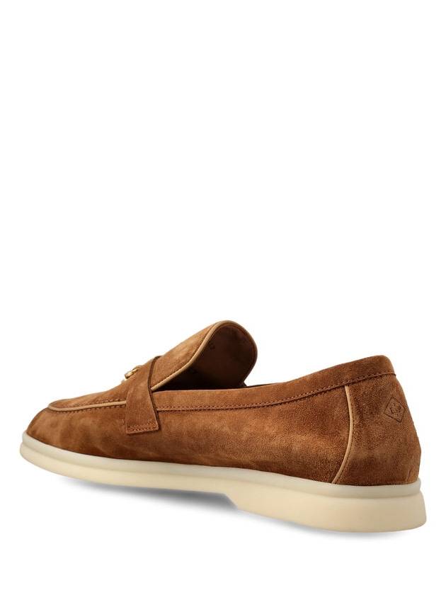 Summer Charms Walk Suede Loafer Brown - LORO PIANA - BALAAN 3