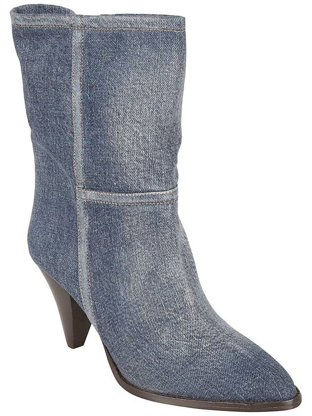 Boots BO0021FAB1A36S40WB WASHED BLUE - ISABEL MARANT - BALAAN 5