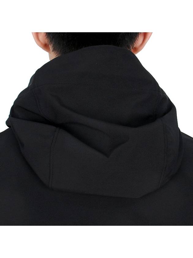 Shell R Hooded Jacket Black - CP COMPANY - BALAAN 11