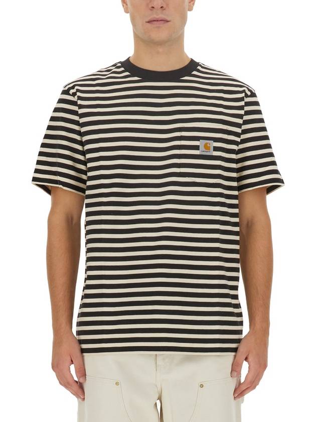 23 fw Striped T-Shirt I0323111RGXX B0040520887 - CARHARTT WIP - BALAAN 2