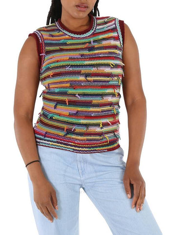 Chloe Ladies Multicolor Sleeveless Jumper, Size Small - CHLOE - BALAAN 1