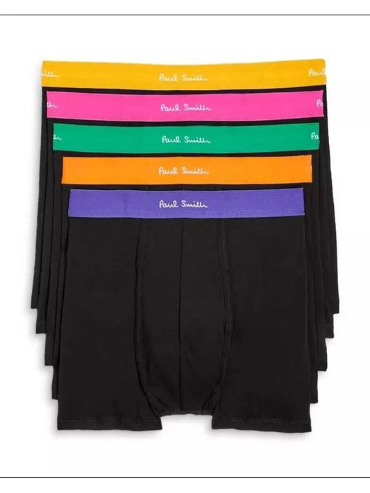 Paul Smith Set Logo Cotton Blend Boxer Briefs Drawn Black - PAUL SMITH - BALAAN 2