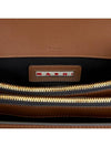 Trunk Medium Calfskin Shoulder Bag Brown - MARNI - BALAAN 11