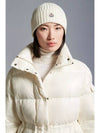 Wool Beanie White - MONCLER - BALAAN 3