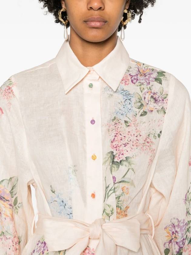 Holiday floral print shirt dress 9856DSS241 - ZIMMERMANN - BALAAN 6