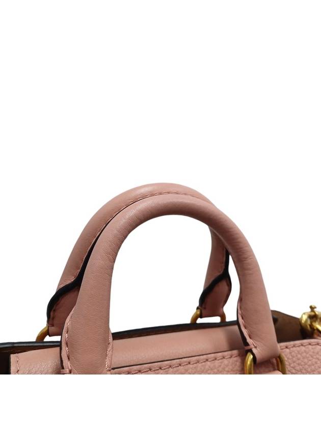 Women s 8007931 Pink Leather Mini Belt Bag - BURBERRY - BALAAN 9