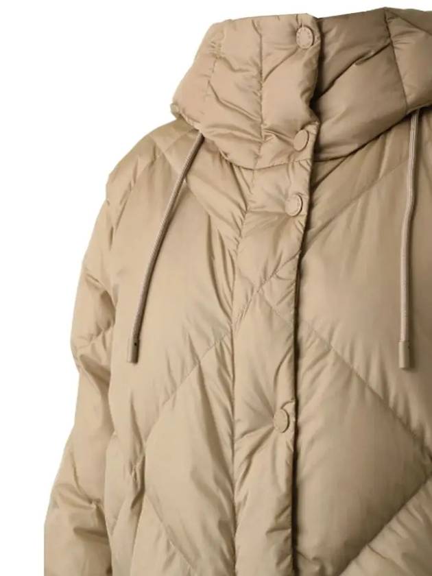 CALERNO hooded padded jacket beige 2354960833 018 - MAX MARA - BALAAN 4