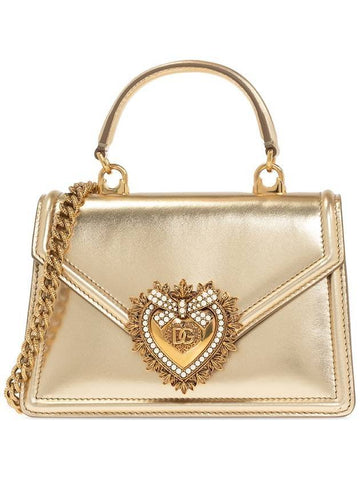 gold tote bag gold - DOLCE&GABBANA - BALAAN 1