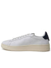 Dallas Navy Tab Leather Low Top Sneakers White - AUTRY - BALAAN 4