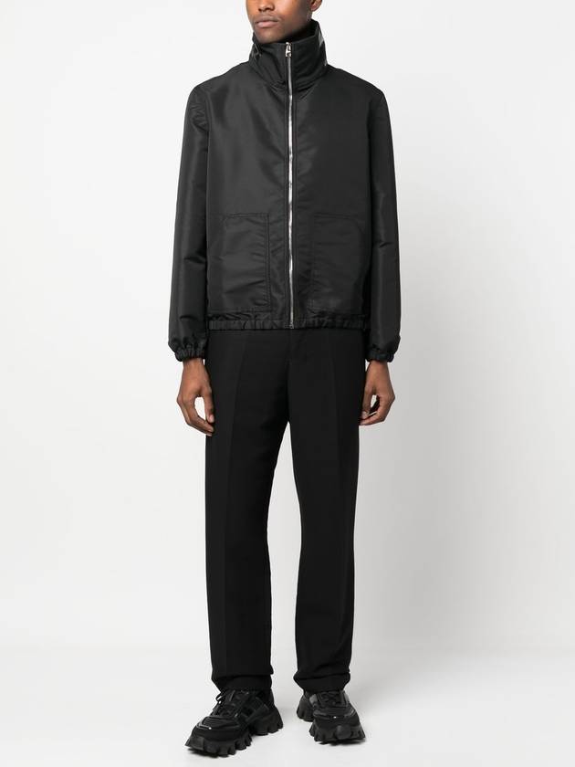 Men's Logo Pocket Zip-Up Jacket Black - ALEXANDER MCQUEEN - BALAAN 3