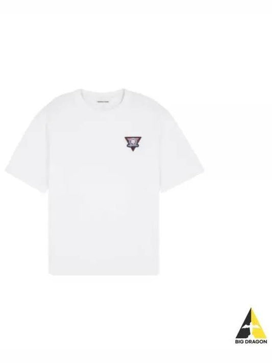 Surf Collage Oversize Short Sleeve T-Shirt White - MAISON KITSUNE - BALAAN 2