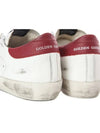 Superstar Classic Low Top Sneakers Red Beige White - GOLDEN GOOSE - BALAAN 5