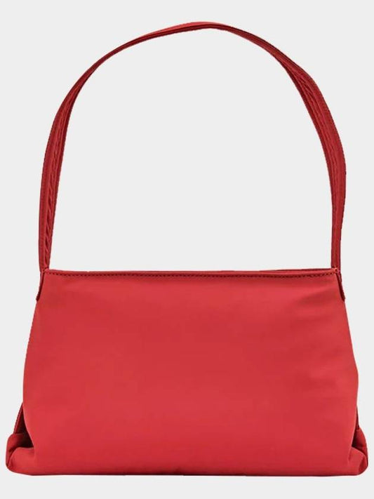 Vegan Scape Twill Shoulder Bag Brick Red 2303030021500 - HVISK - BALAAN 1