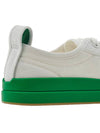 Women's Vulcan Low Top Sneakers Sneakers White Green - BOTTEGA VENETA - BALAAN 11