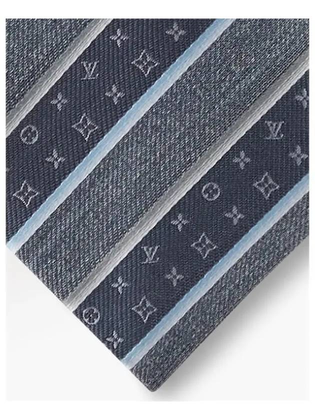 M79911 Monogram Classic Stripe Tie - LOUIS VUITTON - BALAAN 3