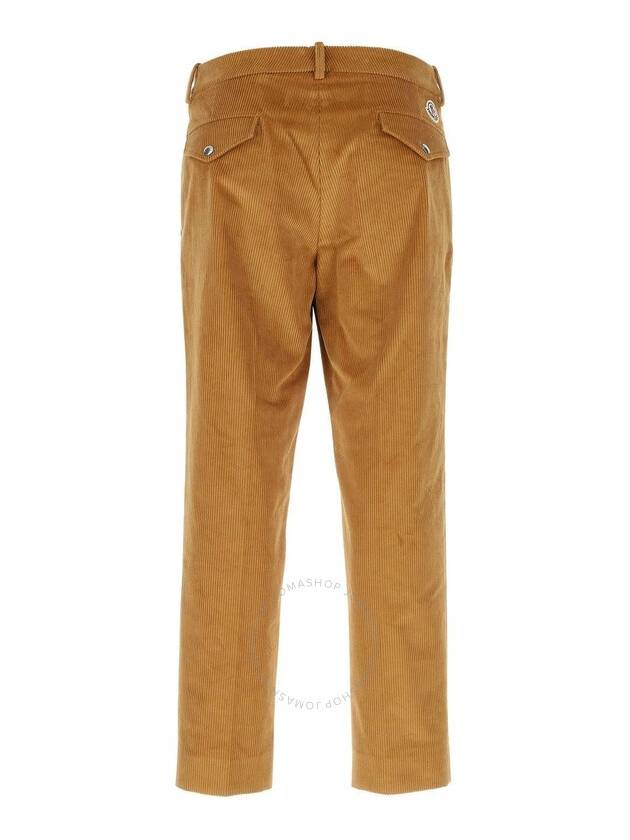 Corduroy Straight Pants Camel - MONCLER - BALAAN 3