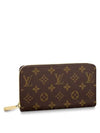 Monogram Zippy Long Wallet Brown - LOUIS VUITTON - BALAAN 3