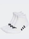 Performance Cushion Ankle Socks 3 Pairs White - ADIDAS - BALAAN 2