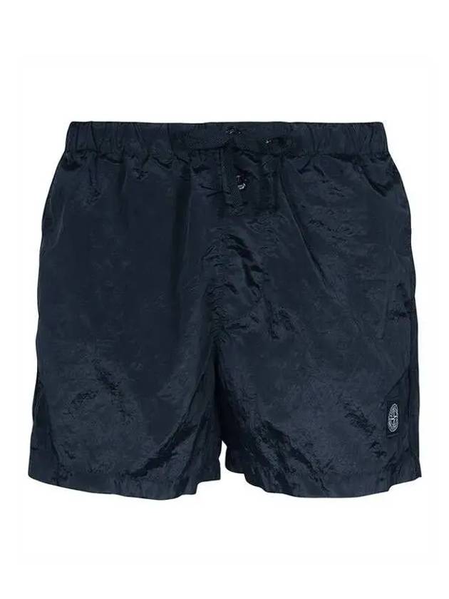 Wappen Patch Nylon Metal Swim Shorts Navy - STONE ISLAND - BALAAN 2