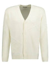 Clarke V-Neck Knit Cardigan White - J.LINDEBERG - BALAAN 2