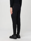 Diagonal Raised Fleece Cargo Track Pants Black - CP COMPANY - BALAAN 4