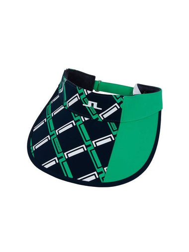 Logo Golf Visor Green - J.LINDEBERG - BALAAN 1