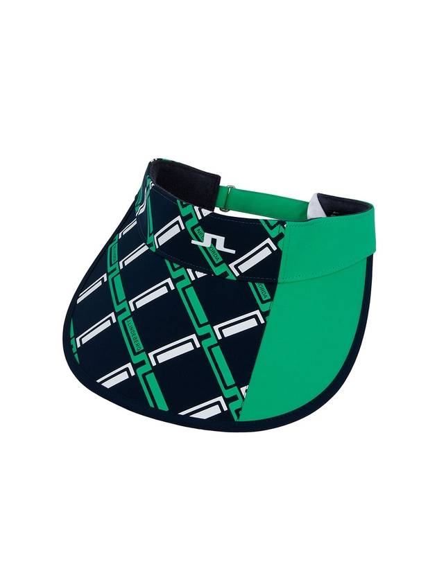 Logo Golf Visor Green - J.LINDEBERG - BALAAN 1