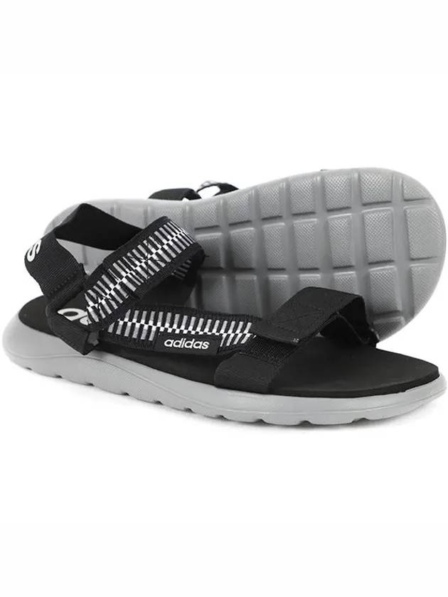 Comfort Strap Sandals Black - ADIDAS - BALAAN 3