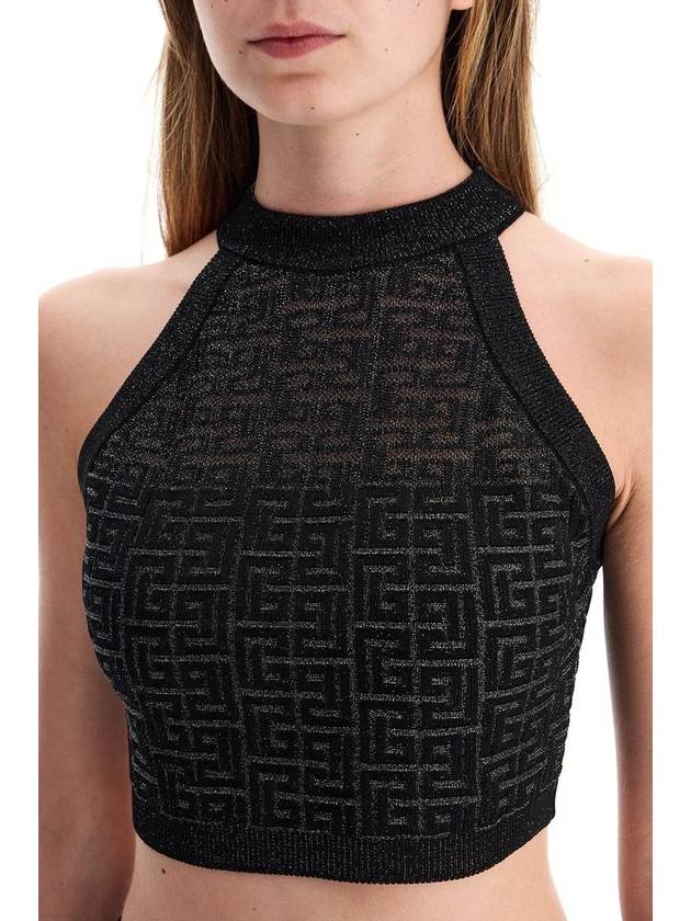 Balmain Black Viscose Top - BALMAIN - BALAAN 7