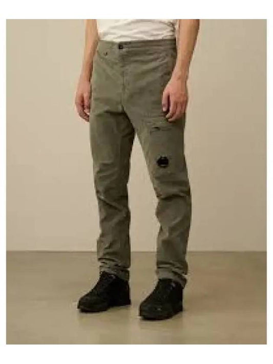 Corduroy Lens Cargo Straight Pants Grey - CP COMPANY - BALAAN 2