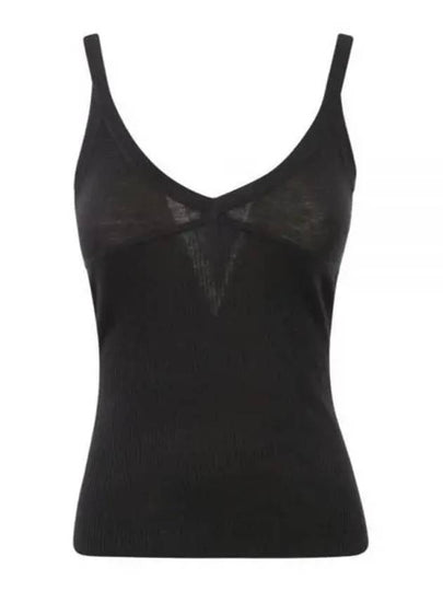 Gallura Cashmere Knit Sleeveless Black - MAX MARA - BALAAN 2