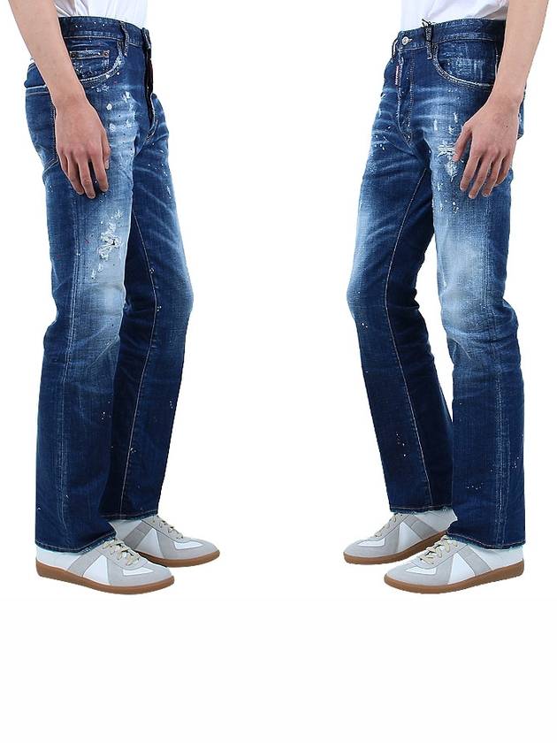 Dsquared FLARE bootcut jeans denim S74LB1384 - DSQUARED2 - BALAAN 3