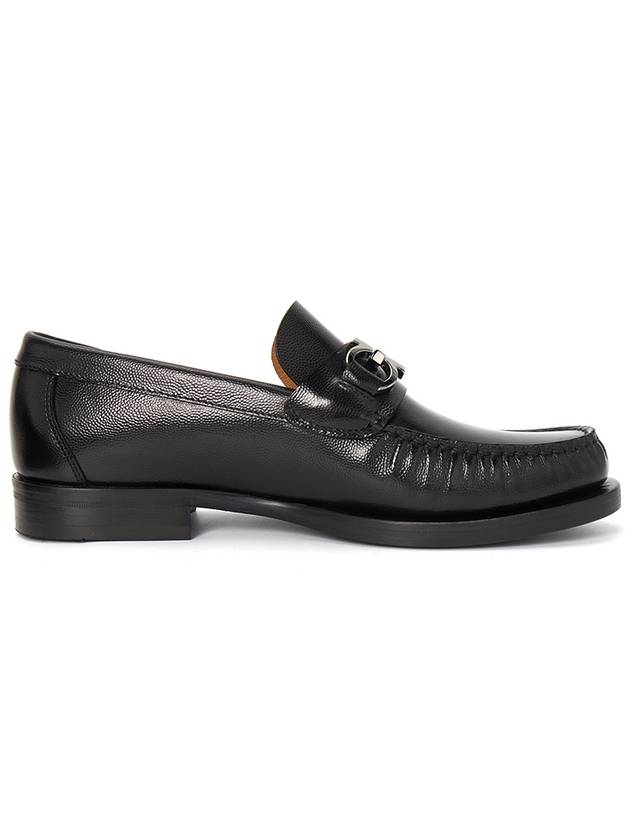 Ferragamo Gancini Men's Moccasins FORT NERO 0762695 Foot EEE - SALVATORE FERRAGAMO - BALAAN 4