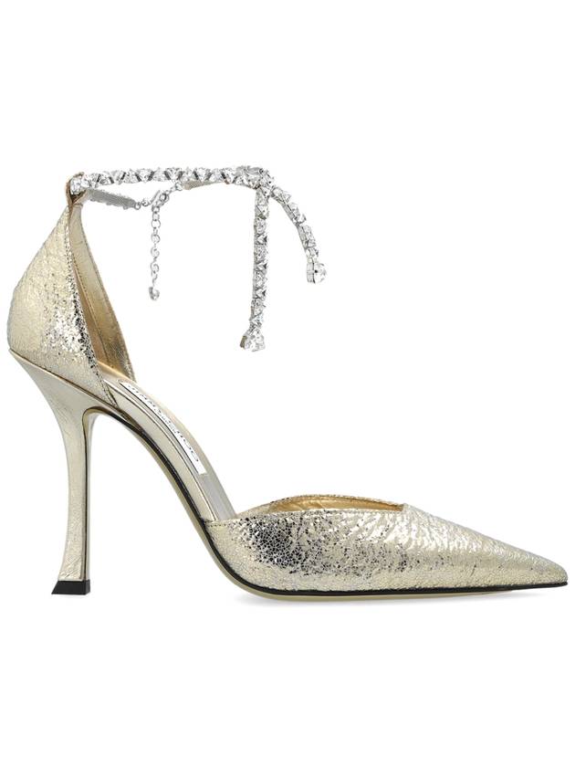 Jimmy Choo High Heels ‘Stevie’, Women's, Gold - JIMMY CHOO - BALAAN 1