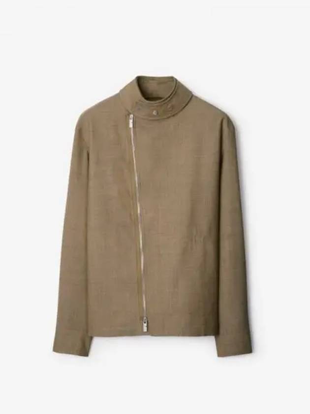 Wool overshirt beige honey 315316 - BURBERRY - BALAAN 1