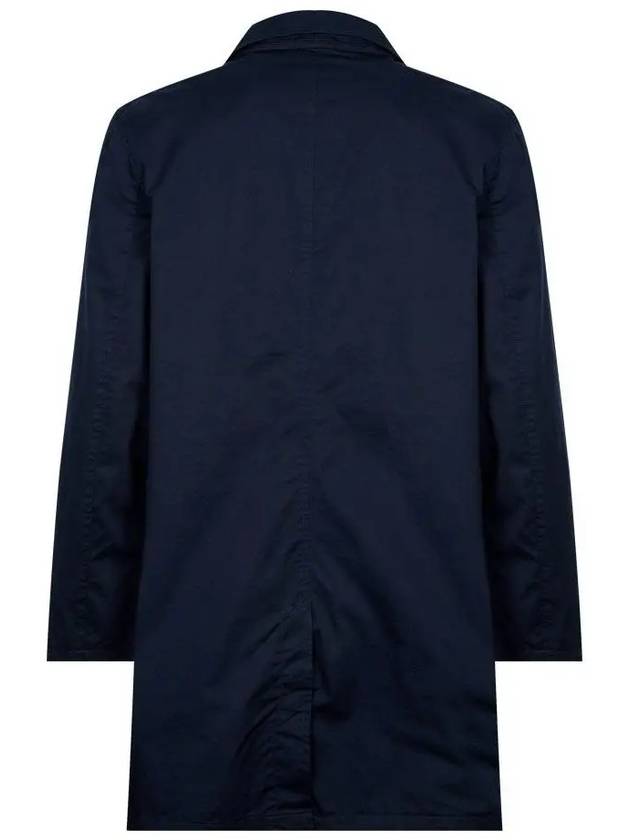 Pony Embroidery Cotton Trench Coat Collection Navy - POLO RALPH LAUREN - BALAAN 4