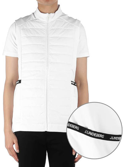 Men's Kenny KENNY Hybrid Padding Vest White - J.LINDEBERG - BALAAN 2