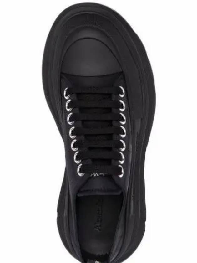 Tread Slick Low Top Sneakers Black - ALEXANDER MCQUEEN - BALAAN 4