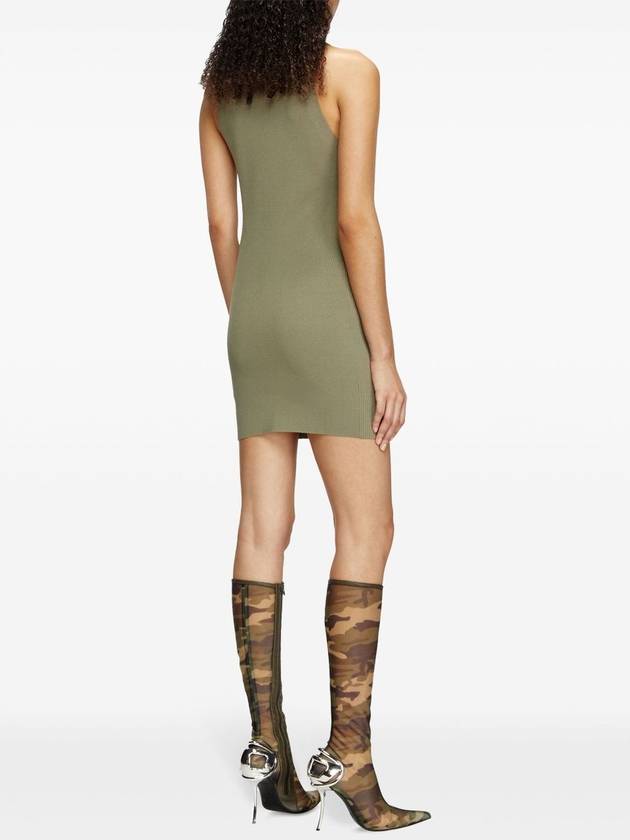 M Caddix Mini Short Dress Green - DIESEL - BALAAN 5