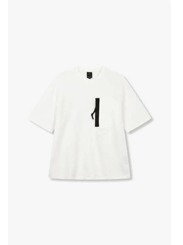 Men s Pocket Point Easy T Shirt White - ARMANI EXCHANGE - BALAAN 1