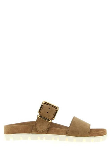 Sandals 5XX632F010054F0379 Beige - MIU MIU - BALAAN 1