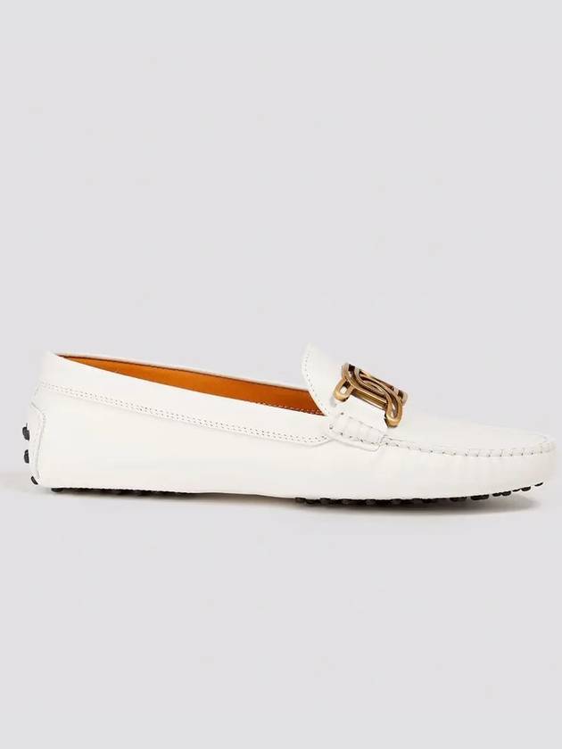 Kate Gommino Leather Driving Shoes White - TOD'S - BALAAN 2