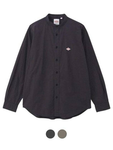 Long Sleeve Shirt DTB0241 CUC BLACK - DANTON - BALAAN 1