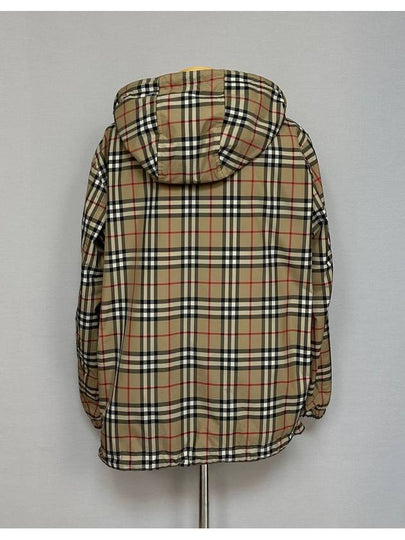 Reversible Vintage Check Hooded Jacket 110 - BURBERRY - BALAAN 2