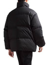 Medium-Length Re-Nylon Reversible Down Padded Jacket Black - PRADA - BALAAN 5