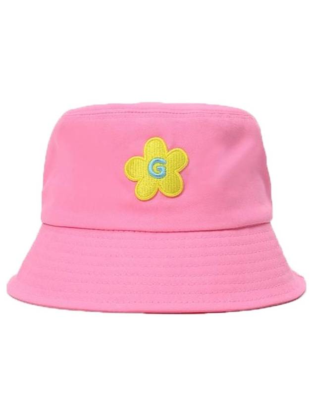 Mouse Flower Natural Fit Bucket Hat Pink - GOXO - BALAAN 1