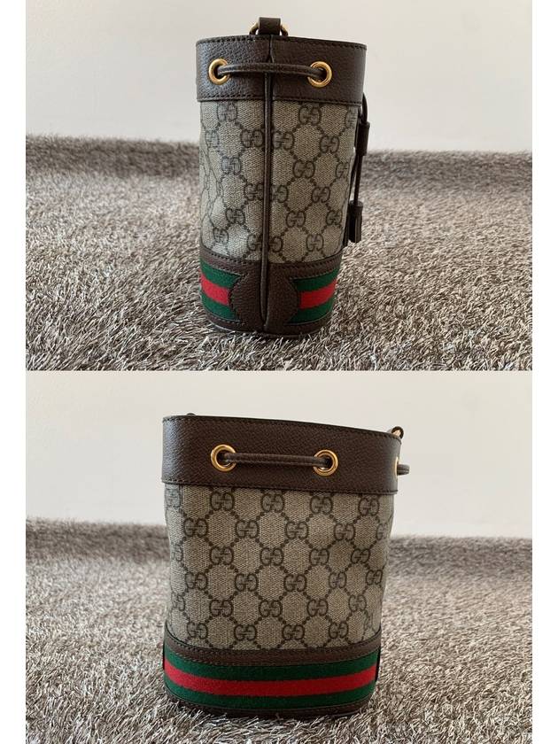 Ophidia GG logo mini bucket bag - GUCCI - BALAAN 3